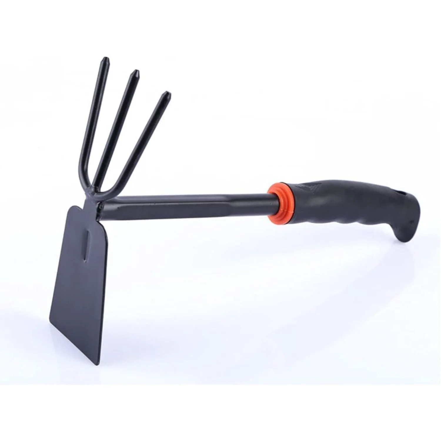 Garden Hand Hoe,2 in 1 Heavy Duty Hoe for Planting Transplanting Weeding Dig Loosening Moving