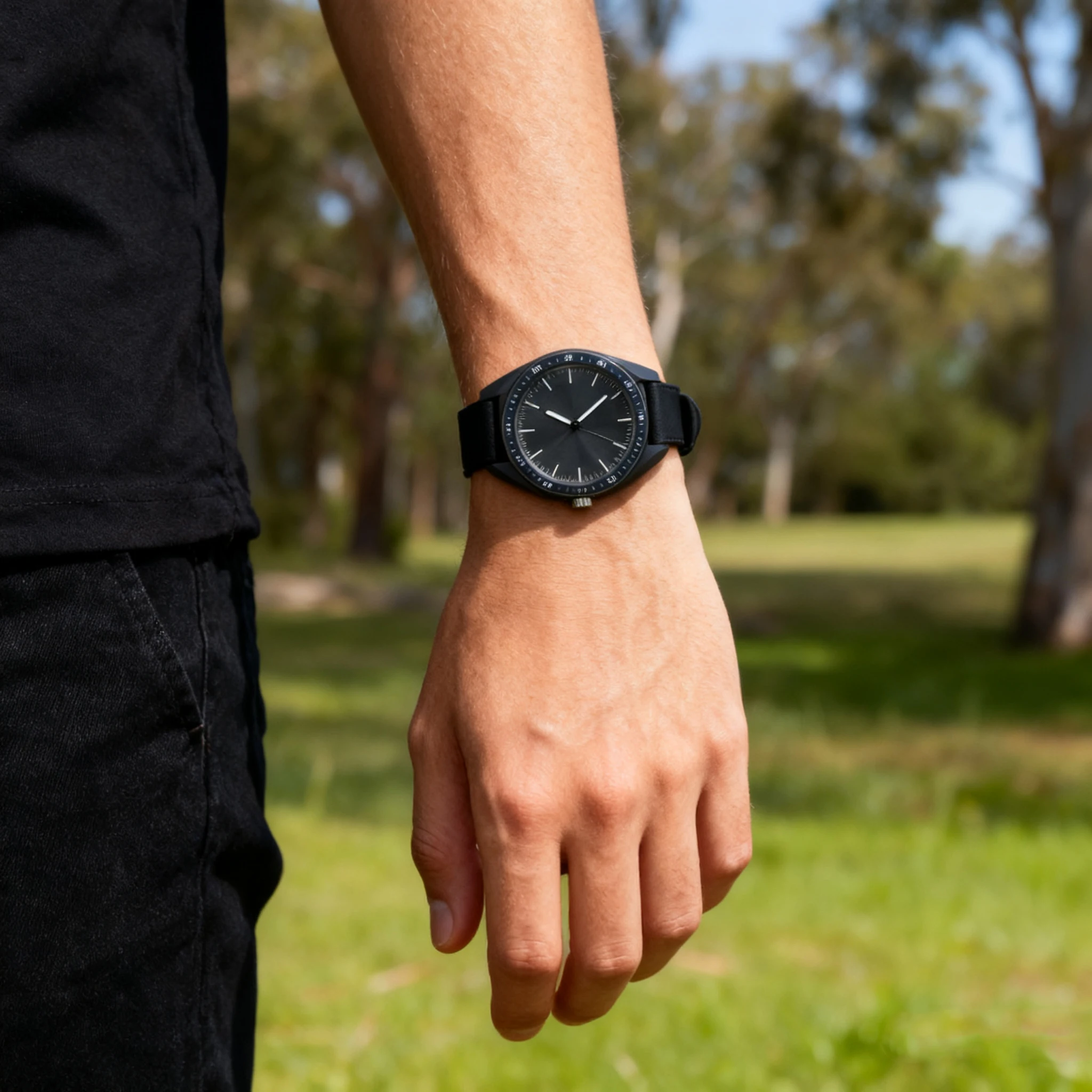 ساعة سيليكون كاجوال للرجال، ساعة رجالية، ساعة يد، ساعة اهتزازية، هدية مهرجان، ساعة، ساعة رجالية، ساعة كوارتز #4