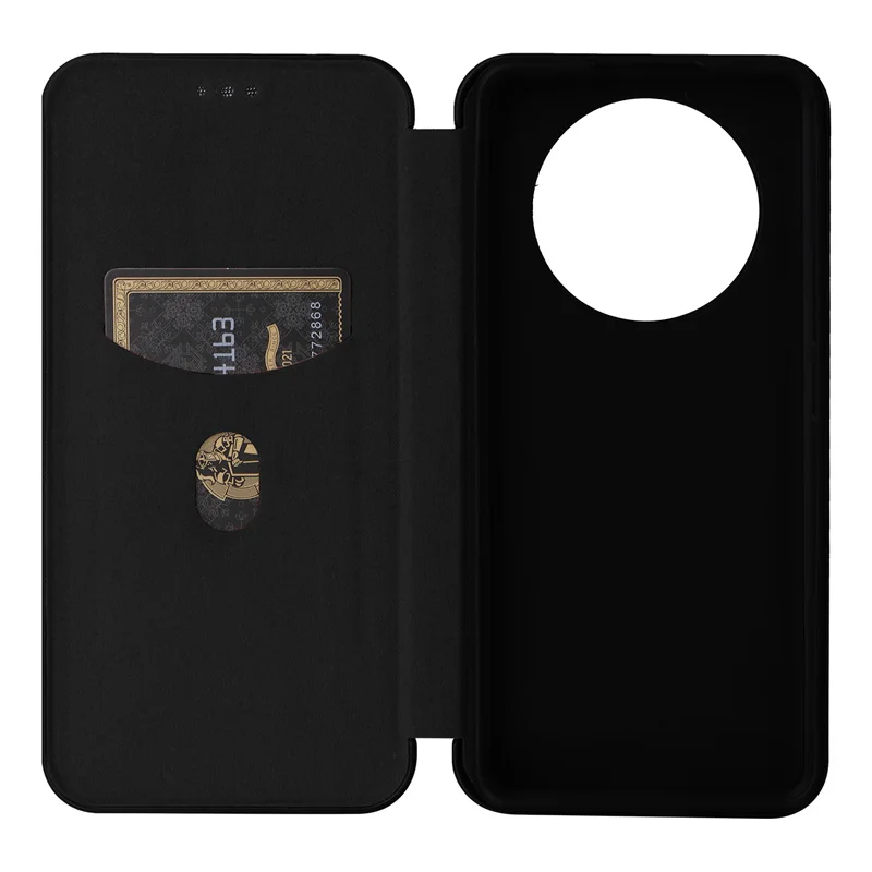 Funda de cuero con tapa de fibra de carbono para Realme 11 Pro Plus 5G, carcasa delgada con ranura para tarjeta, billetera magnética de negocios, para Realme 11 Pro +