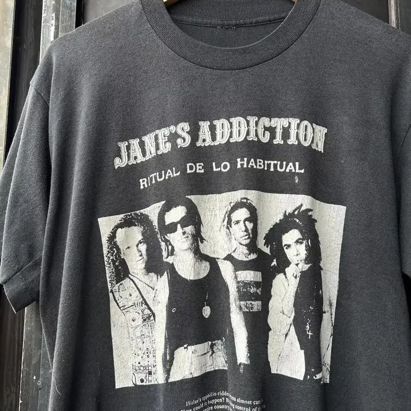 1990 Jane'S Addiction Ritual De Lo Habitual Black T Shirt