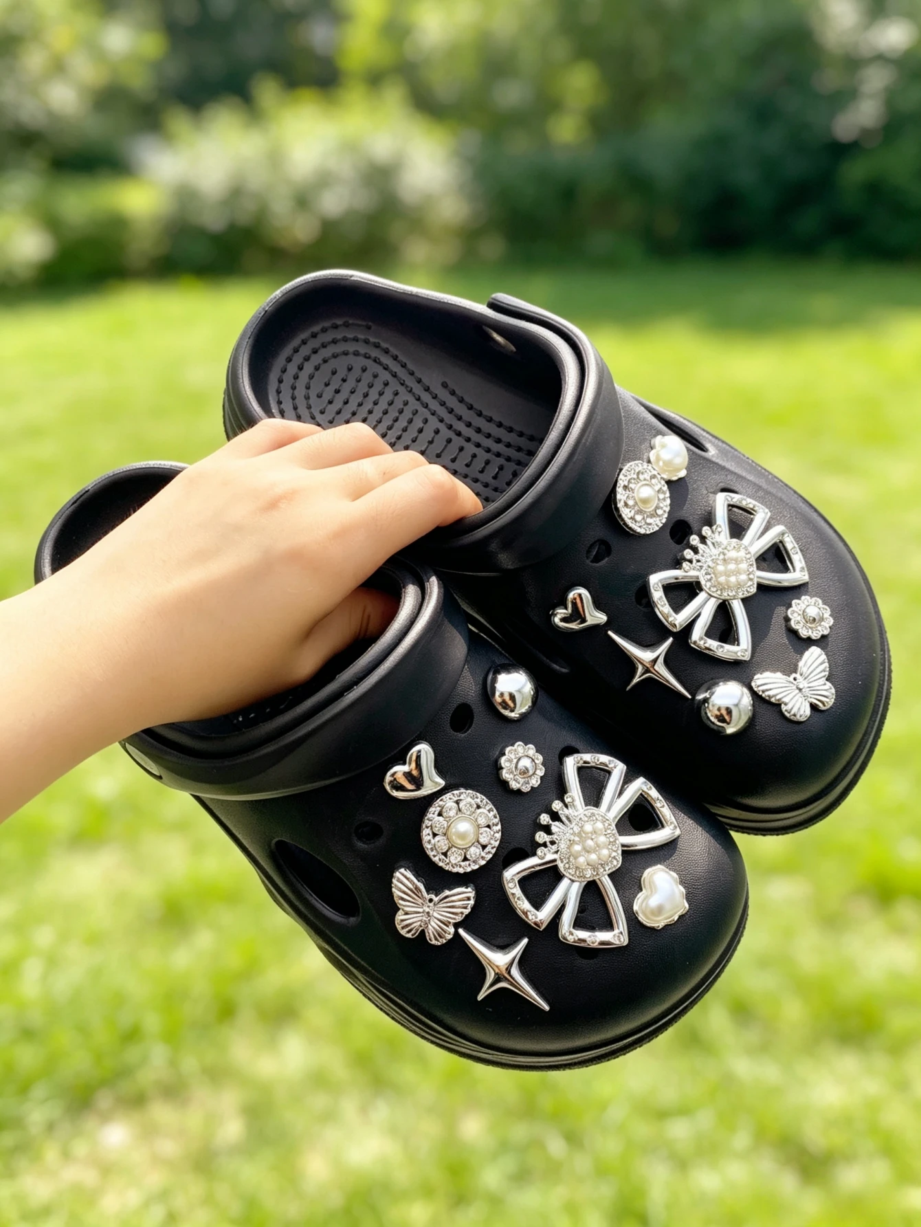 16-piece shoe decoration DIY casual shoe decoration - An interesting and versatile way to personalize your footwear