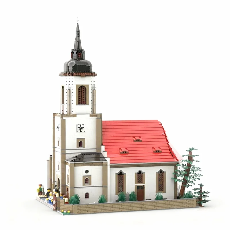

7315pcs MOC Church Wehrsdorf Modular Streetscape Model Building Blocks Construction Toy Christmas Gifts DIY Creative Idea Brick