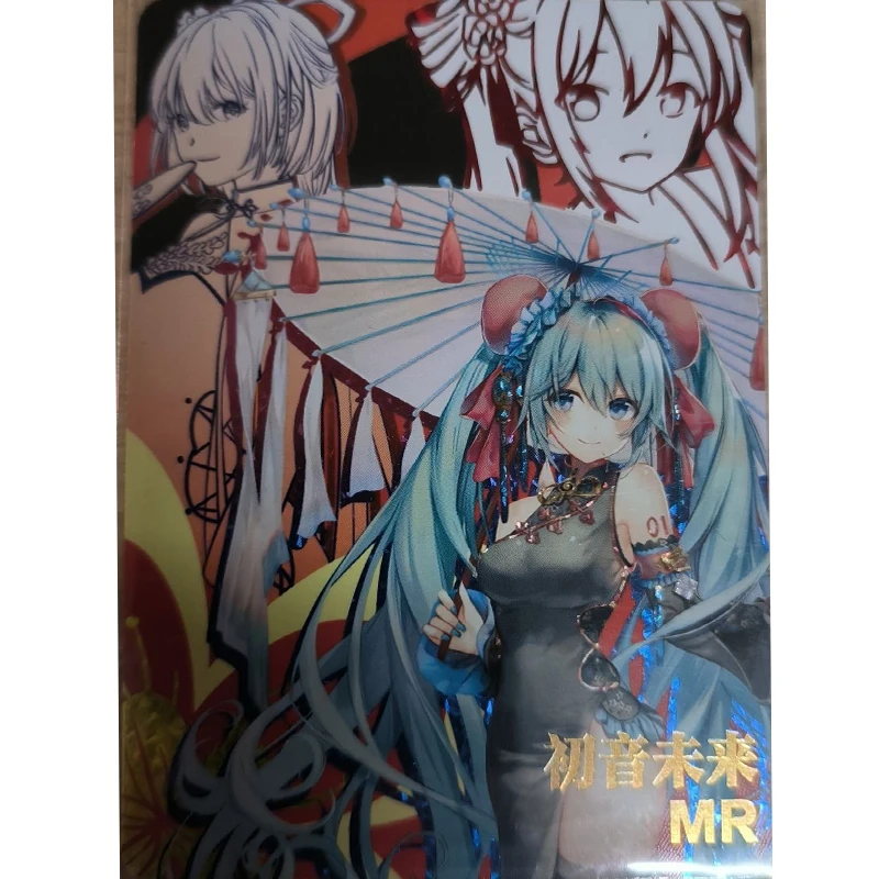 Anime Goddess Story Rare Mr Flash Card Keqing Hyuga Hinata Hancock Dusk Aisaka Taiga Collection Toy Card Christmas Birthday Gift