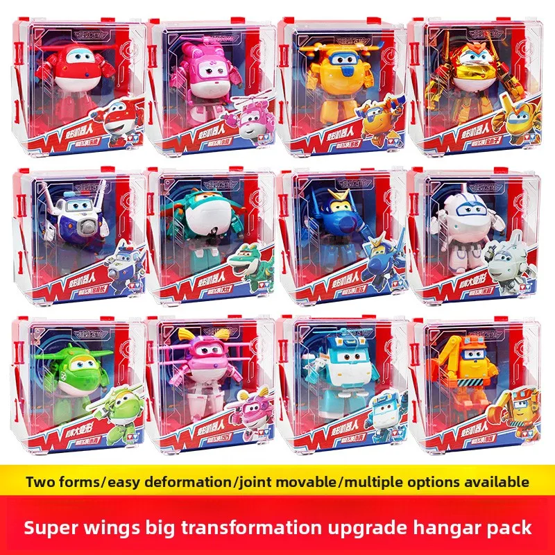 

Auldey Original Super Wings Transforming Robot, полный набор - большой размер Jett Donnie Dizzy Astra, детские игрушки для мальчиков, игрушки Hangar, подарок