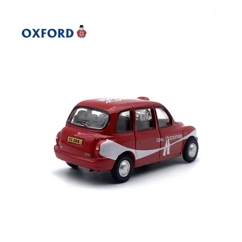 OXFORD Diecast Scala 1:76 TX4 Taxi Lega Modello di auto d'epoca Prodotto finito Simulazione Collezione di giocattoli Modello statico Ornamento