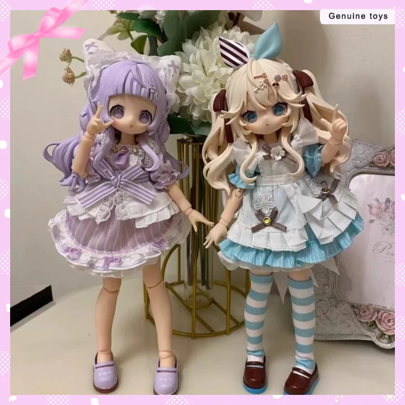 بقعة Wanmeng Sugary المنقولة دمية عمل الشكل 1/8 مقياس صندوق أعمى لعبة عصرية هدية للبنين والبنات لطيف تحصيل الشكل