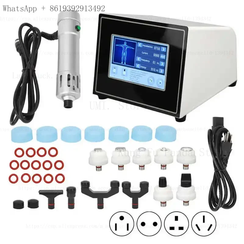 Shockwave Therapy Machine Energy Adjustable ED Shockwave Treatment Machine for Soft Tissue Electric Spine Massager Corrector