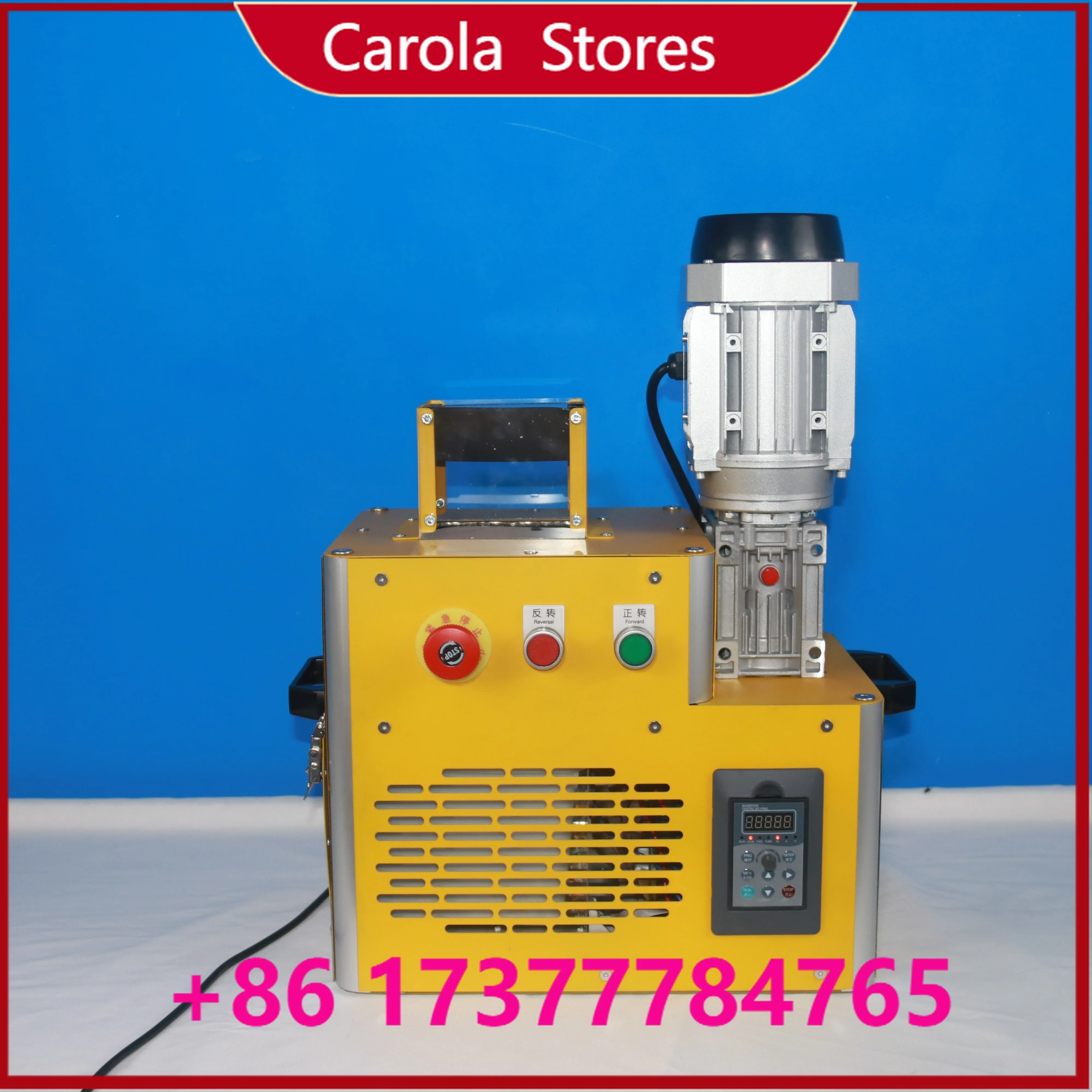 Low Speed Quiet Plastic Shredder Crusher - Desktop Small Shredding Machine Molding Material Industrial Lab Home Us