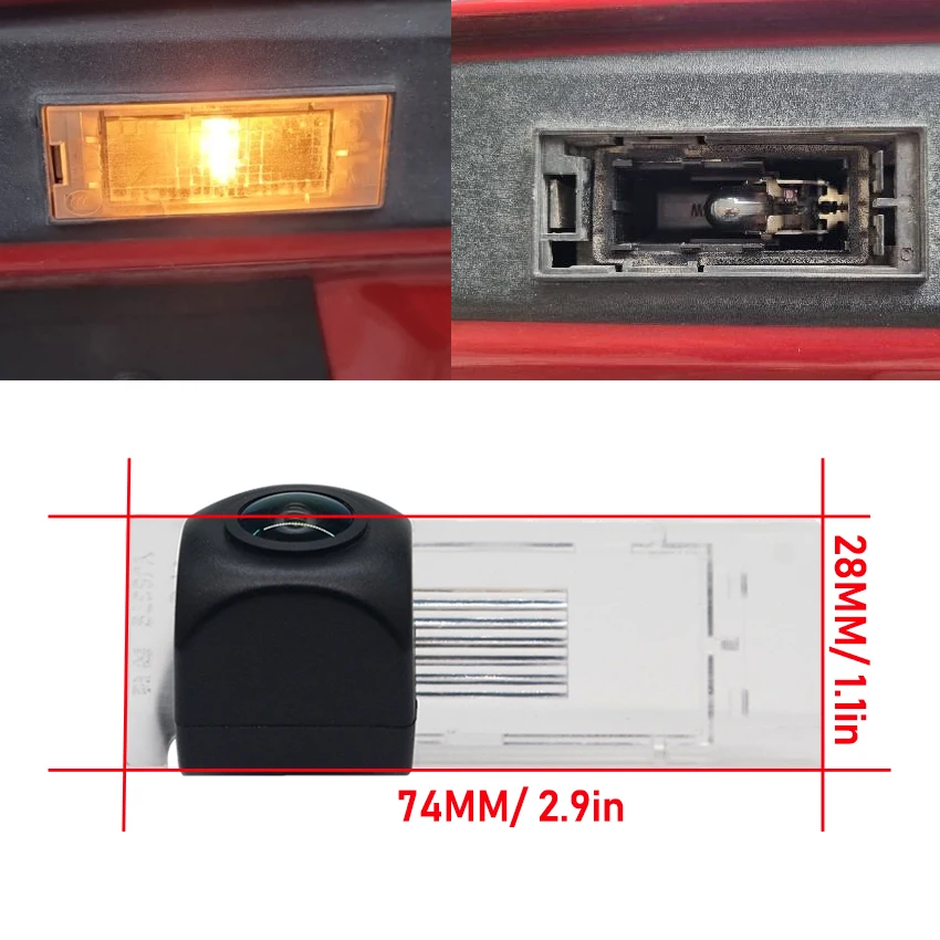 For Renault Kadjar 2015 2016 2017 2018 2019 2020 HD CCD Night Vision Rear View Camera Back Up Parking Camera high quality RCA