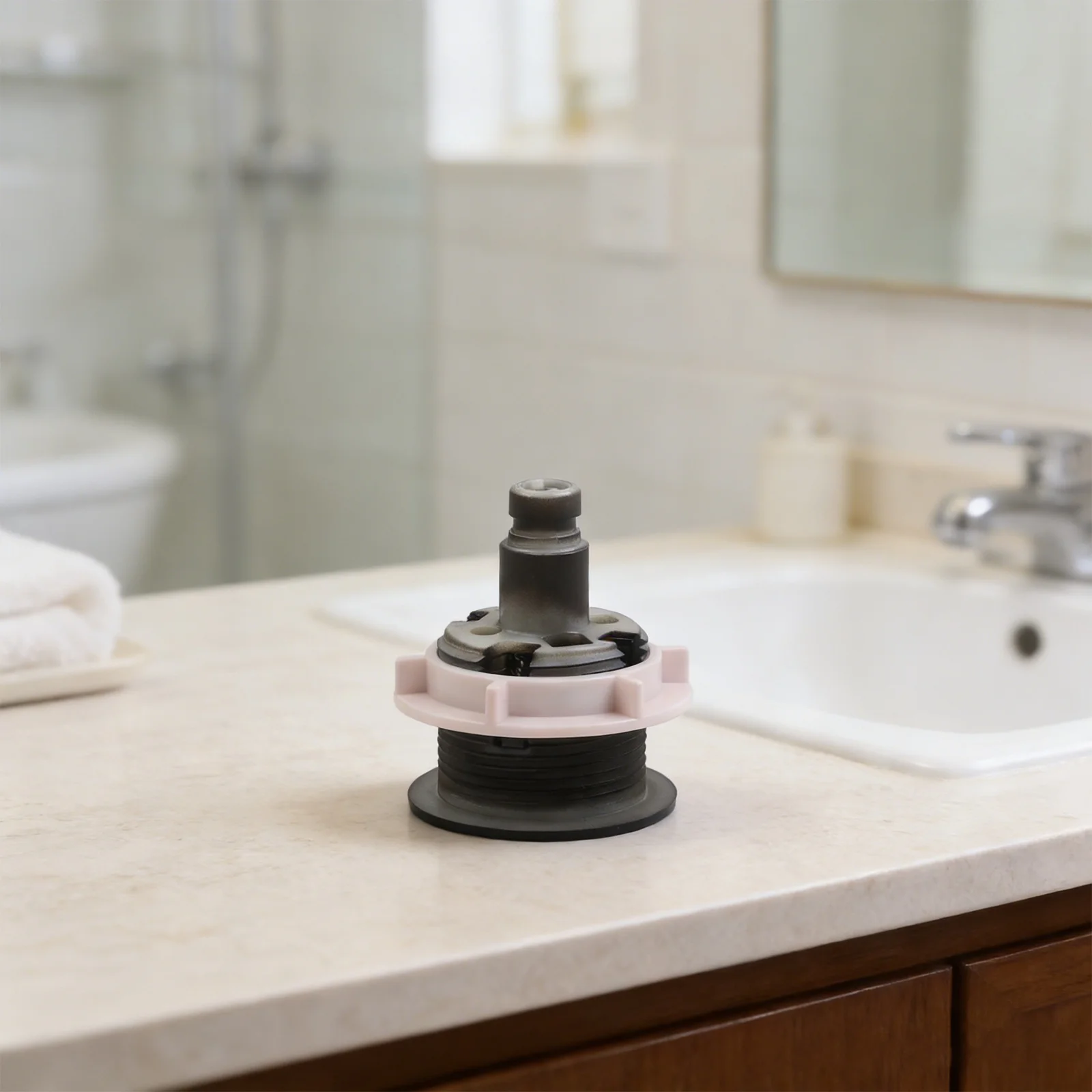 1pc Replacement Cistern Toilet Water Tank Push Buttons Toilet Flush Valve Dual Flush Valve Push Button Flus Bathroom Accessory