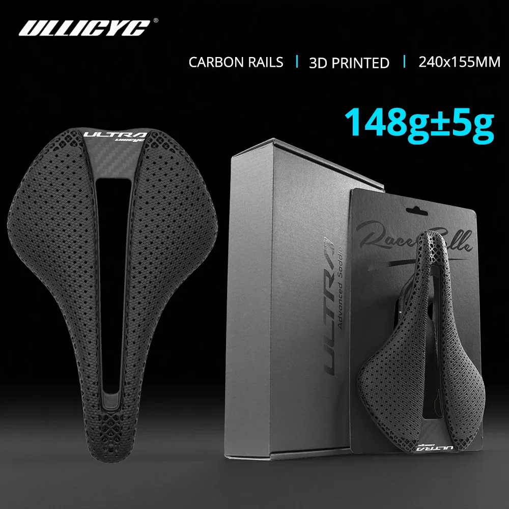 

ULLICYC сверхлегкое велосипедное седло с 3D принтом 148 г 240x155 мм карбоновое седло велосипедные сиденья для MTB дорожный гравийный велосипед Запчасти