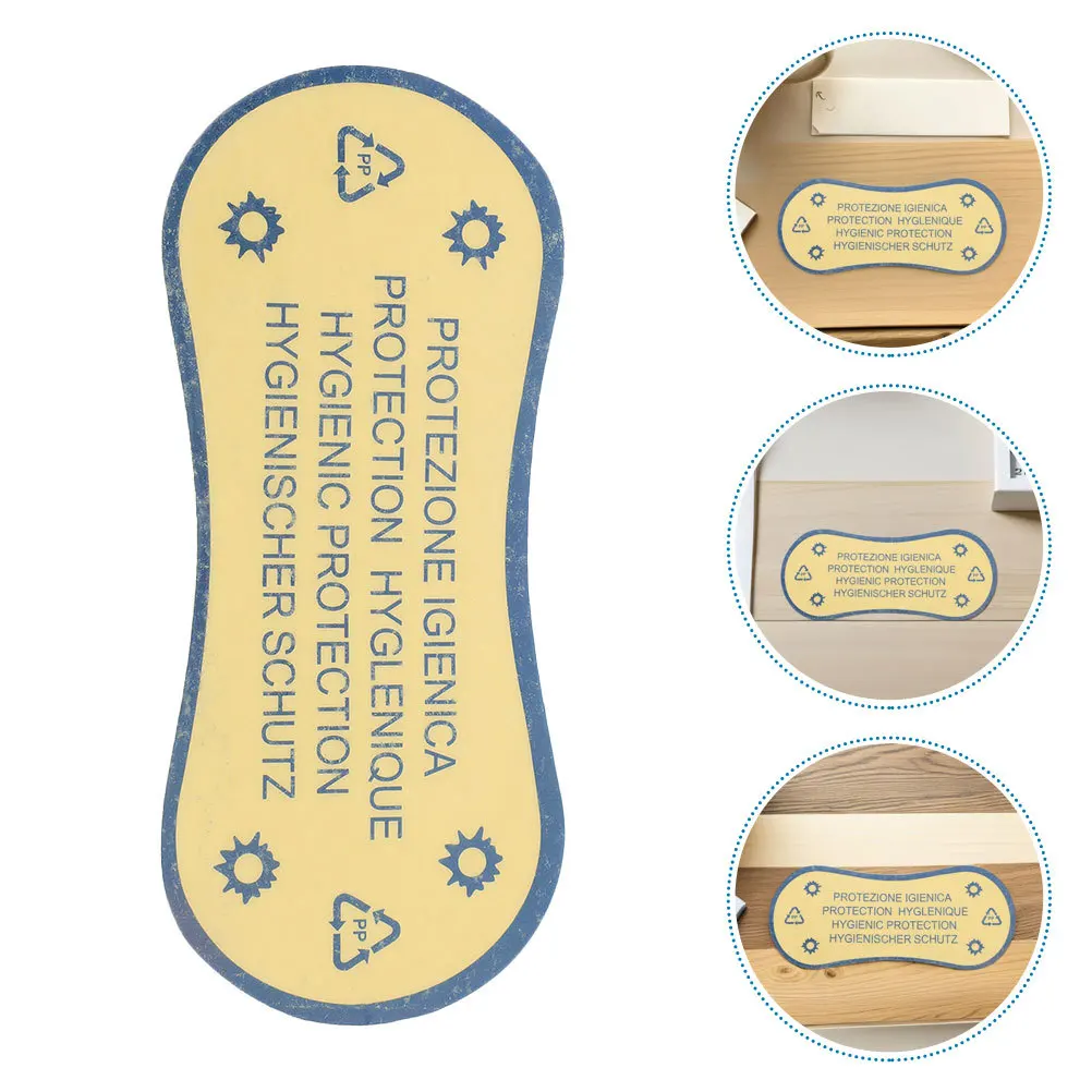 70Pcs Portable Clothes Stickers for Swimwear Swimsuit Bikini Underpants Protective Barrier Swimsuit Warning Labels