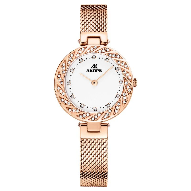 Relogio Feminino Woman Watch Top Luxury Watch Women Small Dial Stainless Steel Quartz Watch Waterproof Clock Mesh Band Watch