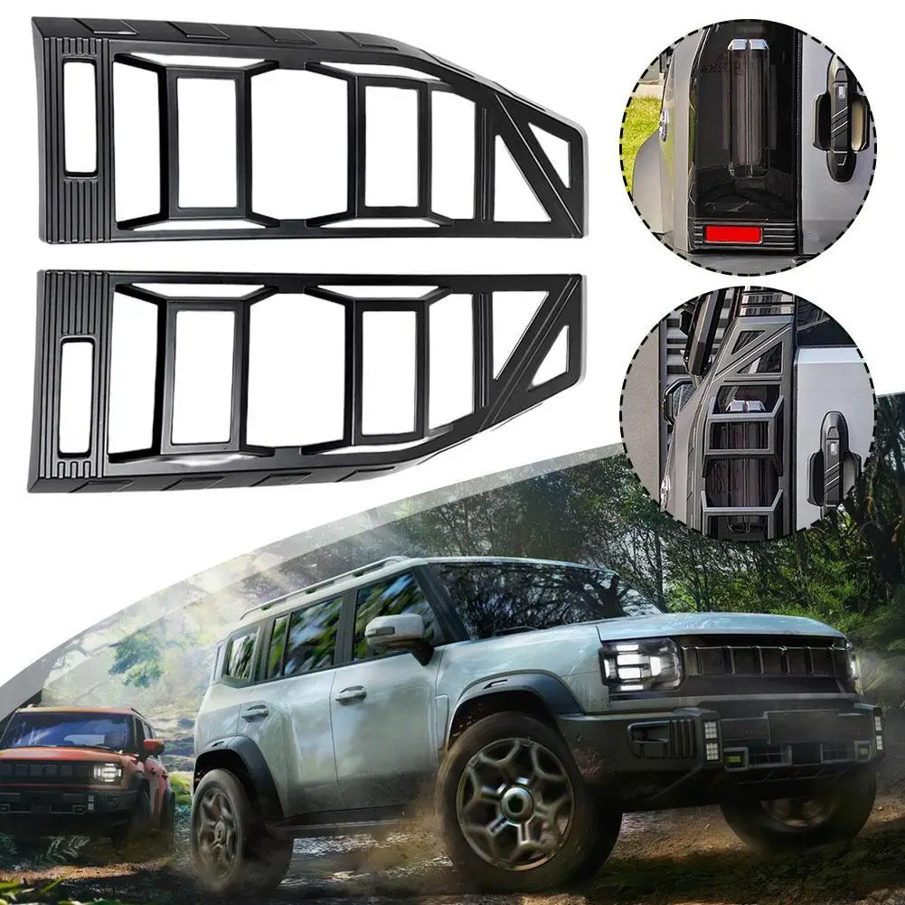 

ABS Car Mecha Taillight Frame Suitable For CHERY JETOUR Traveler T2 2023 2024 Car Accessories Edge Smooth Easy Install