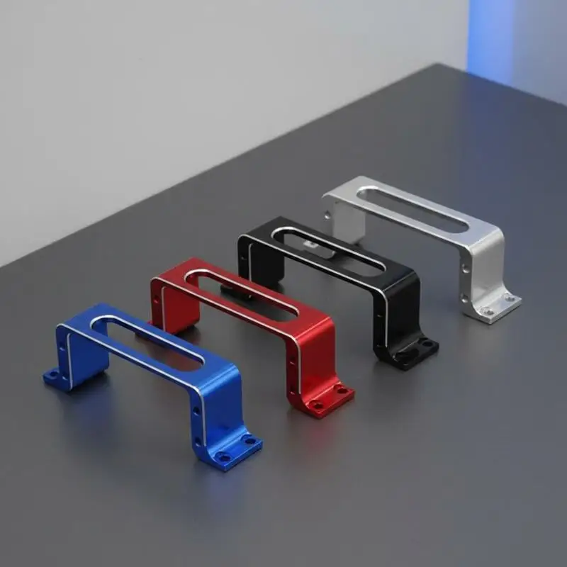 CNC Aluminum Alloy Medium Servo Mounting Bracket Corrosion Resistant Fixed Frame for Fixed Wing Model Spare Parts