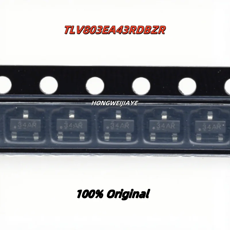 

10PCS 100% New TLV803EA43RDBZR 34AR SOT-23 Brand New Original Chips ic