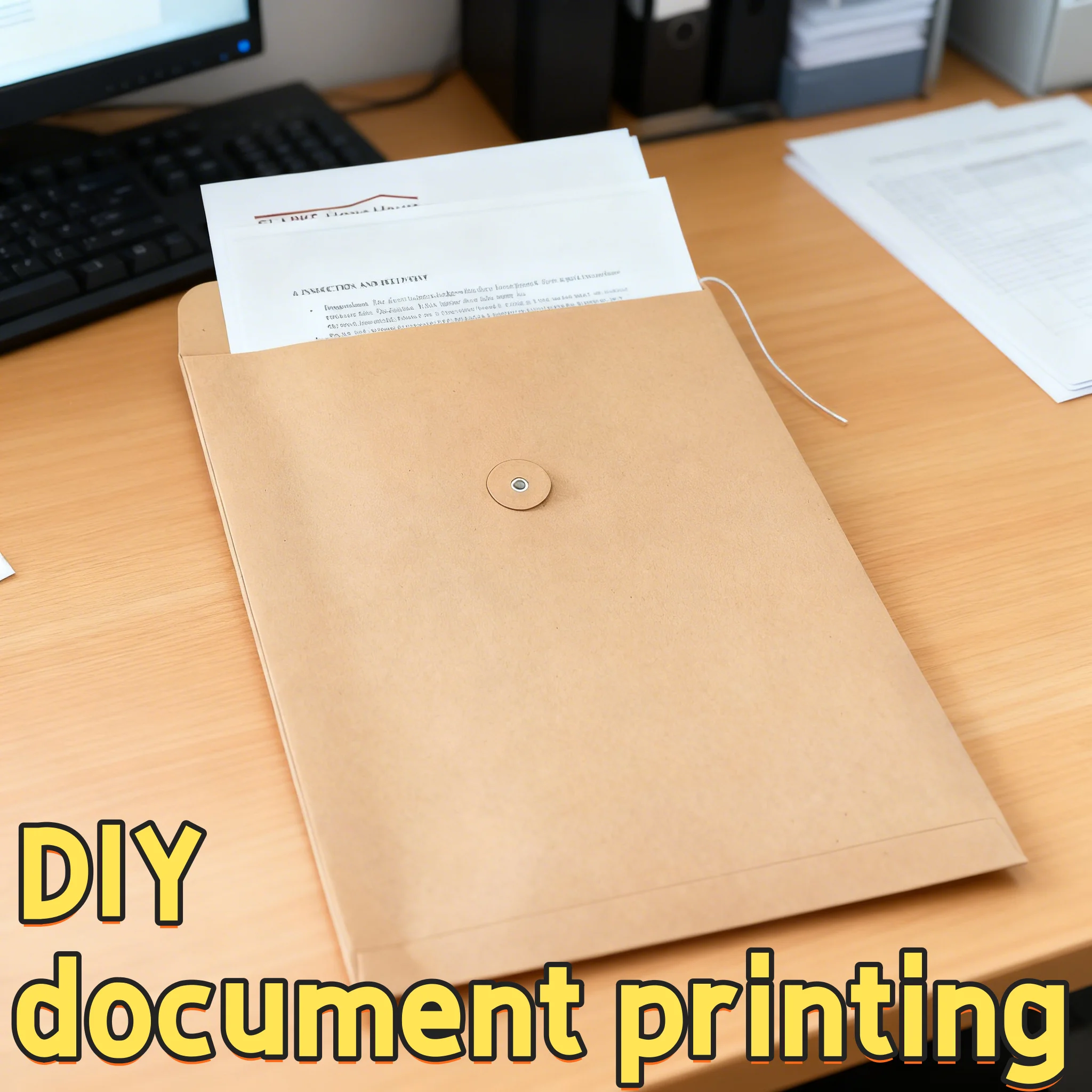 Impressão de Arquivos Personalizados DIY - Personalizado para Documentos da Sua Empresa |   Vamos fazer dropshipping para você