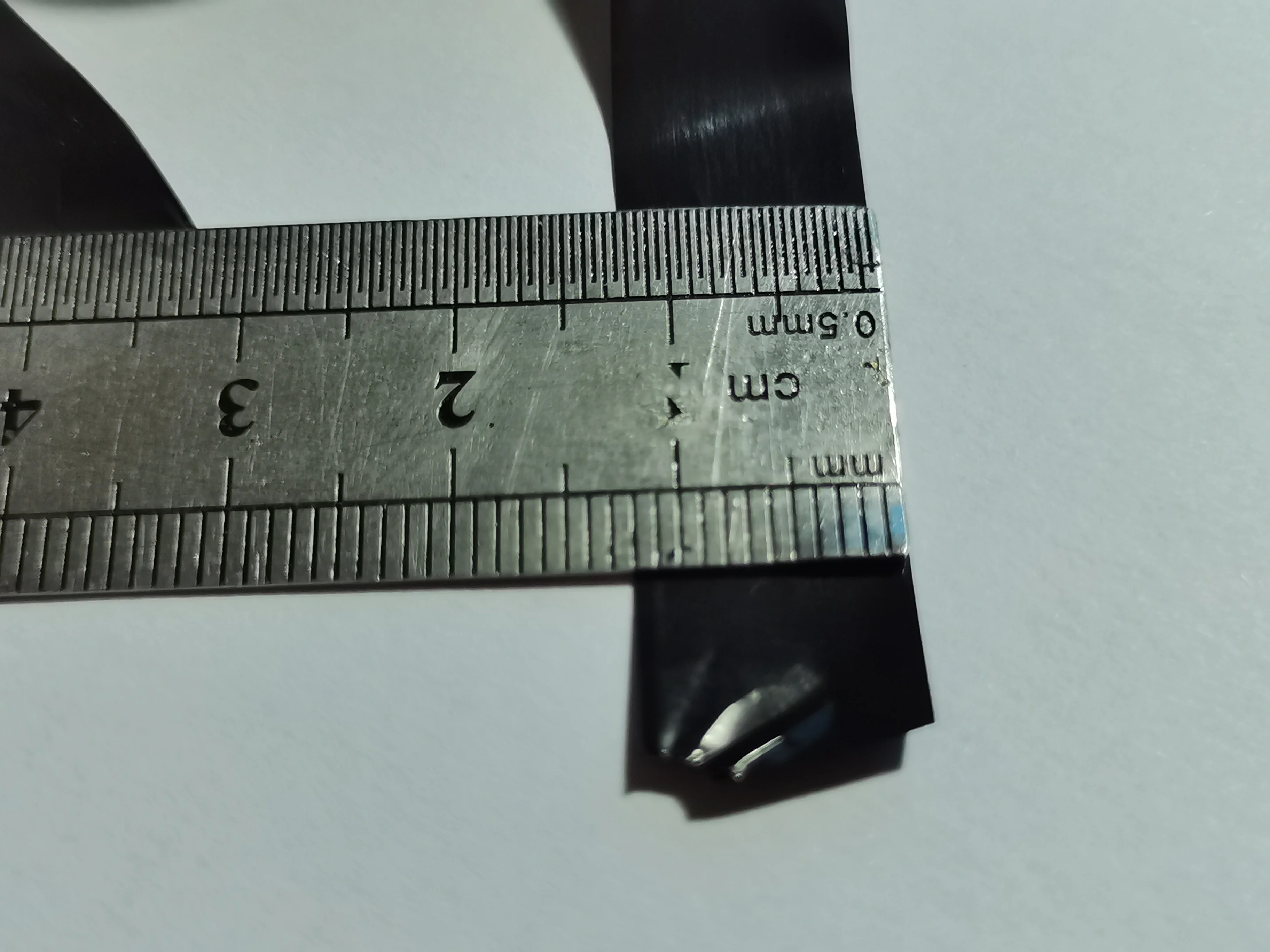 Resina preta Printable PETPVC Material Ribbon Core, largura 12mm, comprimento 100 m