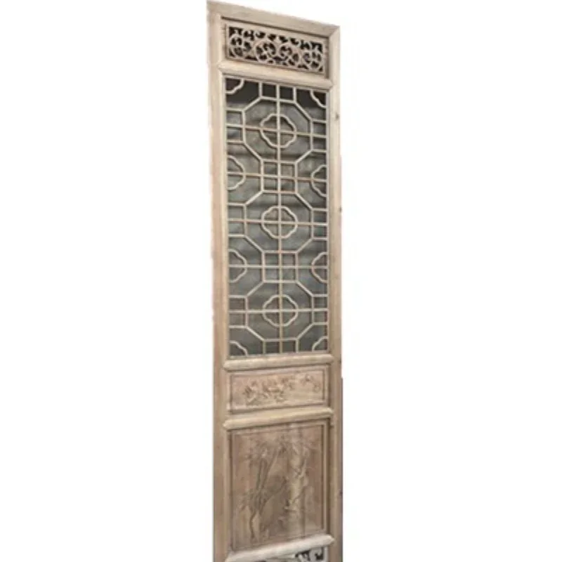 النمط الصيني شاشة قديمة غرفة المعيشة تقسيم الخشب الصلب الديكور طوي المحمول العتيقة شاشة شعرية مكتب شوان #1