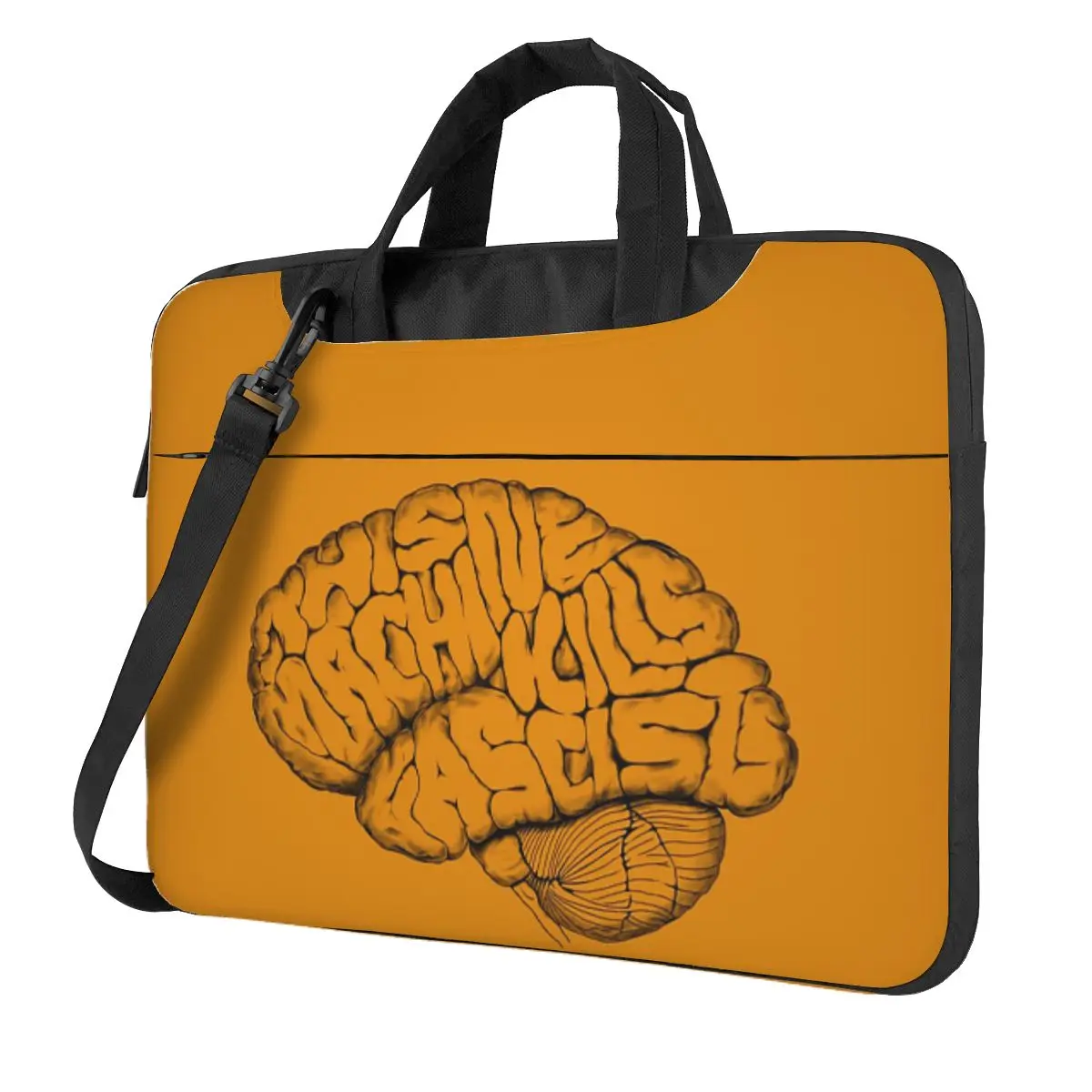 

This Machine Kills Fascists Crossbody Laptop Bag Case Computer Bag 13 14 15.6 Inch Notebook Pouch for Macbook Pro Lenovo