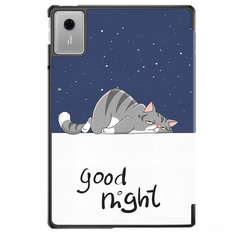 Tri-Fold Case for Lenovo Tab Idea 11 TB336ZU with Auto Wake Sleep Shockproof PC Cover for Lenovo Tablet
