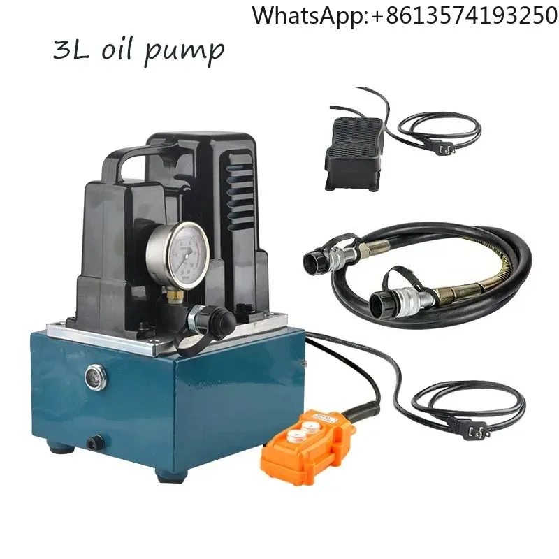 

【Best-selling】QQ-700 3L 2L Portable Electric Hydraulic Pump Ultra-small Hydraulic Station High Pressure Hydraulic Oil Pump 220V