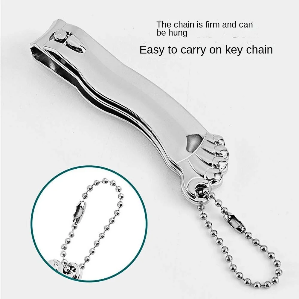 Stainless Steel Nail Clipper Set Nail Accessories Pedicure Tools Nail Cutting Pliers Anti-skid Hand and Foot Shape