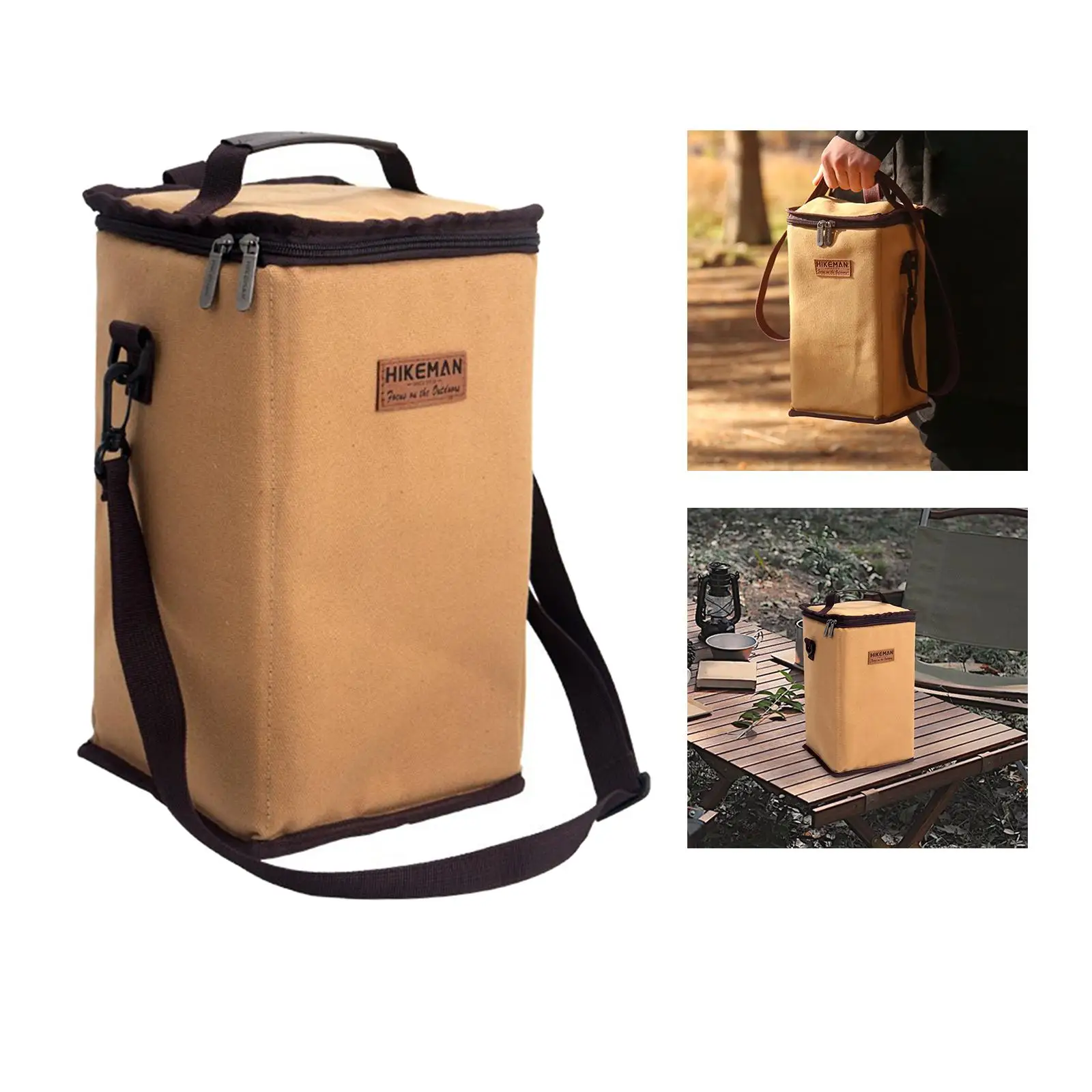 Gas Tank Storage Bag Multifunction Barn Lantern Carry Bag for Outdoor Camping Backpacking Kerosene Lamp Storage Bag