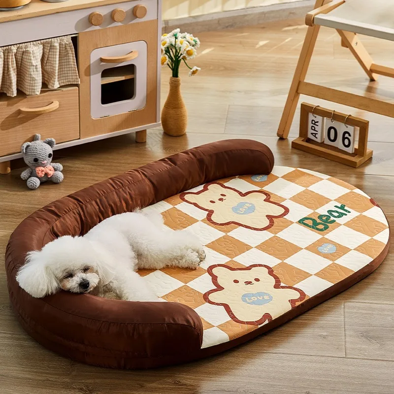 Kennel Four Seasons Universal Removable and Washable Sofa Bed Summer Cool Mat Medium and Large Dogs Sleeping Cat Nest Supplies