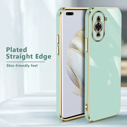 For Huawei nova 10 Pro Case Luxury Fashion Plain Color Electroplated Silicone Case Cover For Huawei nova 10 Huawai nova10 Pro