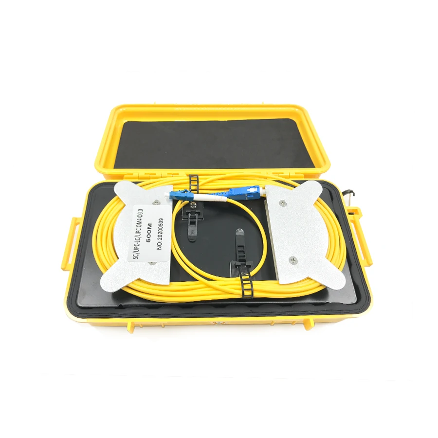 STS826 OTDR Launch Cable Box Otdr Launch Lead Optical Fiber SM MM Patch Cord Otdr Tester