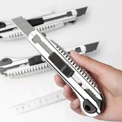 Multifunctional Electrician Utility Knife knife retractable sharp cut break With 5blade in saw cutter knife Paper cutter