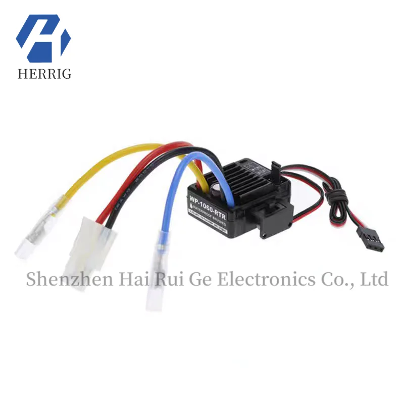 WP-1060-RTR 1060 نحى ESC 60A مقاوم للماء بالكامل ESC RTR SCX10 نموذج سيارة التسلق نموذج باخرة