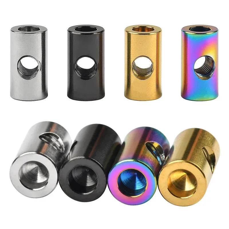 

M5 M6 Repair Of Titanium Alloy Cylindrical Nut Bicycle Seat Fixed Nuts Rust Prevention Silver / Colourful / Golden / Black