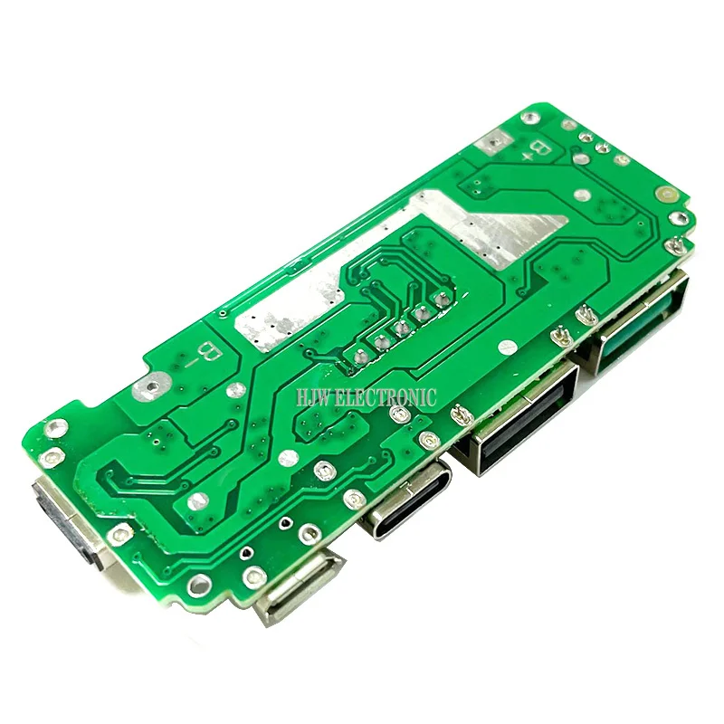 LED Dual USB 5V 2.4A Micro/Type-C USB Mobile Power Bank 18650 Charging Module Lithium Battery Charger Board Circuit Protection