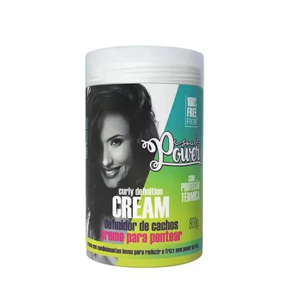 Curly Definition Soul Power 800Ml Combing Cream