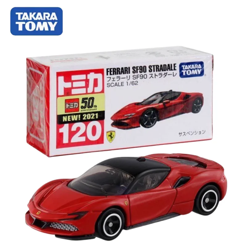 

Модель TAKARA TOMY TOMICA № 120 SF90 из сплава, Детская Коллекция декоративных игрушек, праздничные подарки для детей.