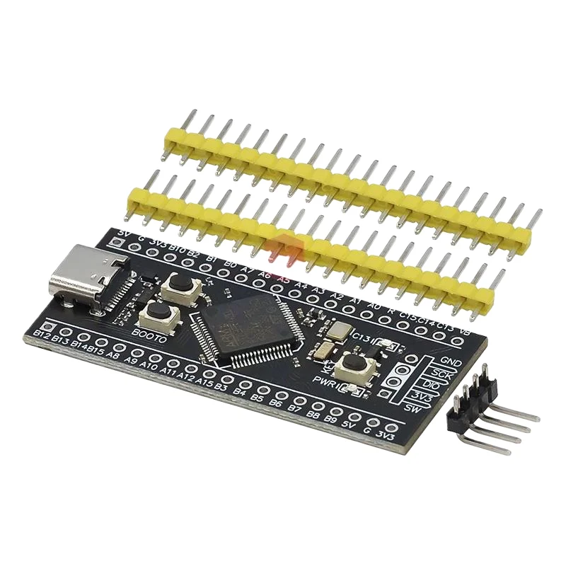 STM32F401RCT6/STM32F401CCU6 Kernplatine, Systemplatine, Entwicklungsplatine, MicroPython – Detail 2