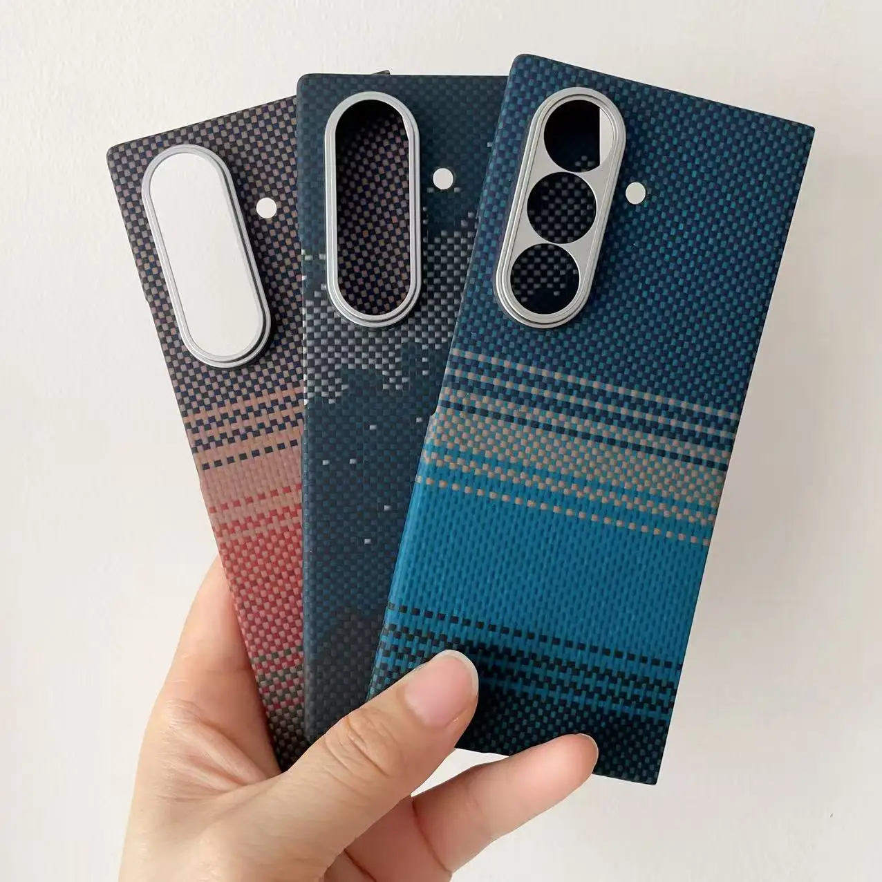 

Magnetic Aramid Case for Samsung Galaxy Z Fold 7 Real Carbon Fiber Case Magnetic Shell Cover for Galaxy Z Fold7 Magsafe Case