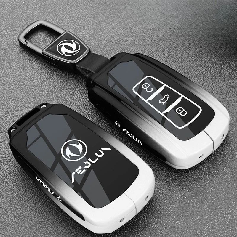 

Premium Zinc Alloy Key Cover Case for Dongfeng Aeolus Yixuan/Yixuan AX7 MAX Mach Edition/GS (2024) - Protective Key Fob Shell