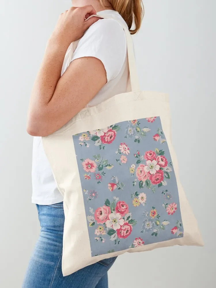 

cath kidston design Lady bags Reusable bags canvas Women's Canvas Lady bags custom supermarket folding bag Tote Bag