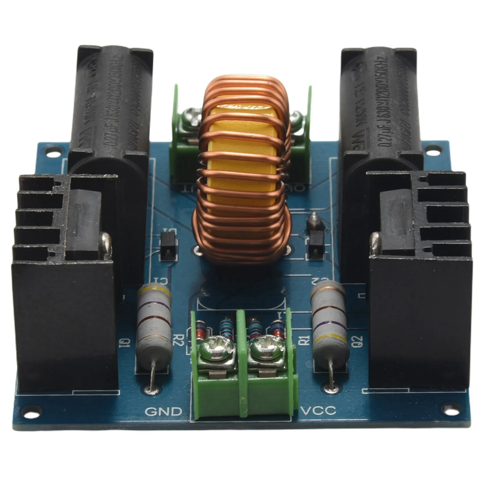 A25P 6X ZVS Driver Board ZVS Induction Heating Circuit DC12-30V Zero Voltage Switch Power Supply Driver Board