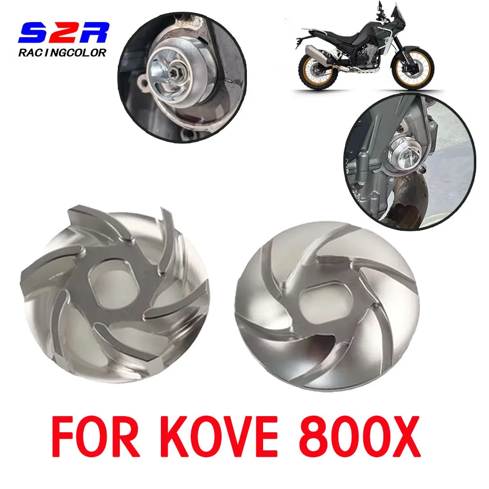 

Motorcycle Accessories Original Size Aluminum Water Pump Impeller Turbine For KOVE 800X 800 X Adventure Rally Pro Colove 800X