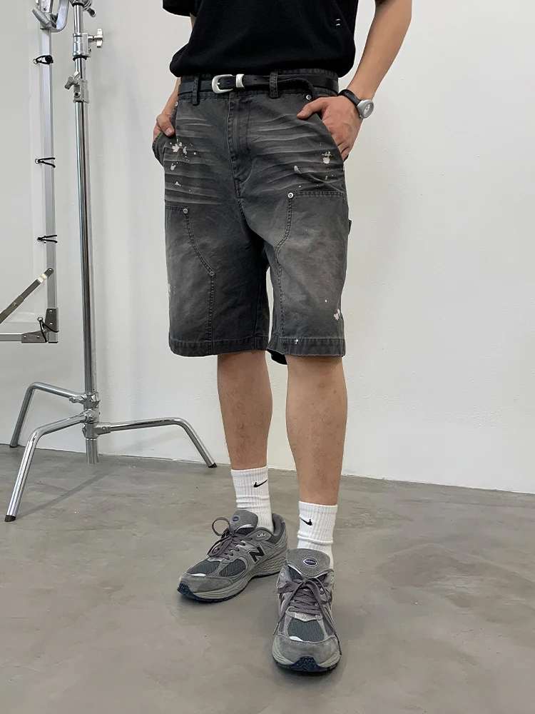 

Roaringwild Military een Спецодежда Окс Угольный глаз Выцветший слегтящийся свободный крой Молодежные летние хлопковые орги-карго