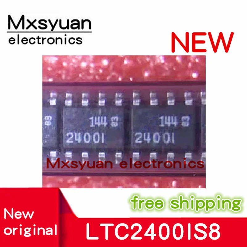 2 ชิ้น/ล็อต LTC2400CS8 LT2400CS8 2400 SOP8 LTC2400IS8 LT2400IS8 2400I LTC2400 SOP8 ใหม่ต้นฉบับสต็อก