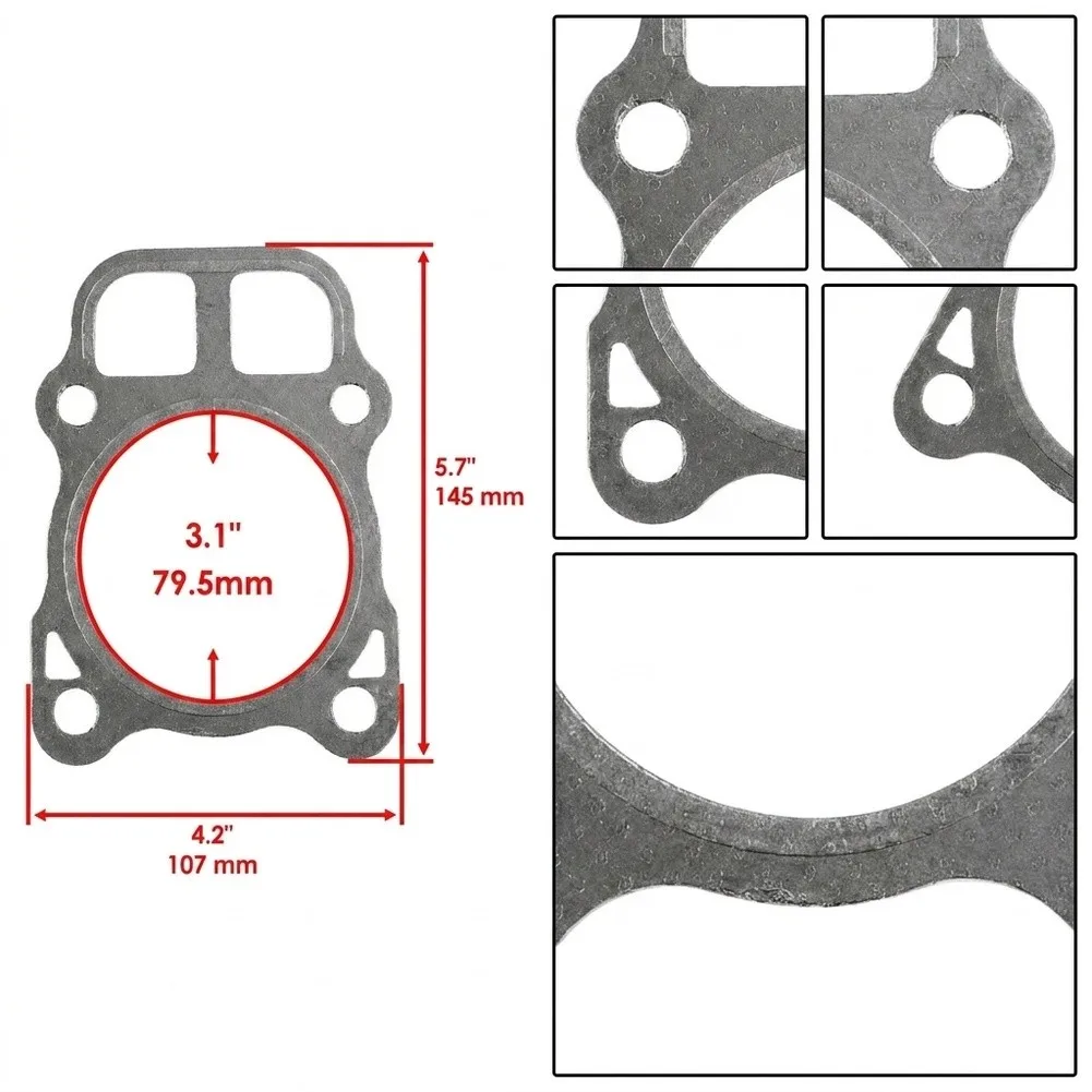 For Maintenance Replacement Engine Head Gasket Reliable Head Gasket Seal Engine Performance for ch25 Gasket Emission Reducing