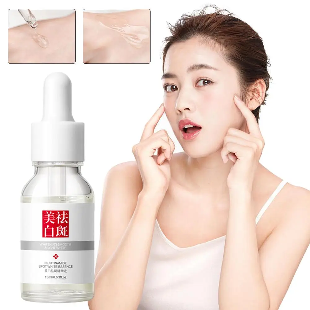 

15ml Spot Removing Essence Moisturizing Effective Brightening Facial Serum Essence Freckles Serum Whitening Women N8B8