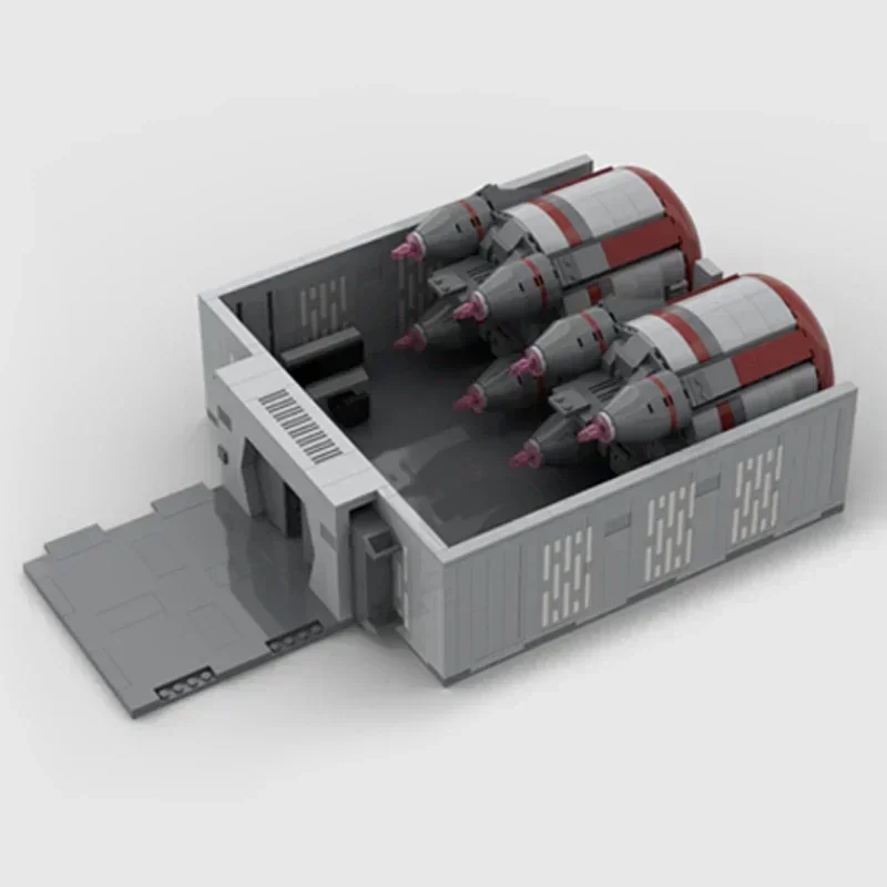 Star Movie Modello Moc Mattoni da costruzione Tecnologia del sistema del corridoio imperiale Blocchi modulari Regali Giocattoli di Natale Set fai da te Assemblaggio