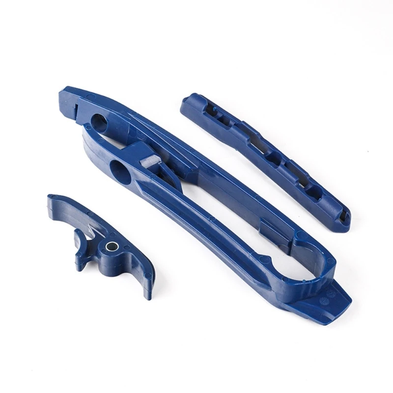 0xxd 3pcs Easy Installa Catena Slider e Signacciatore Guida per il forcellone per motociclette resistente all'usura e Slider a
