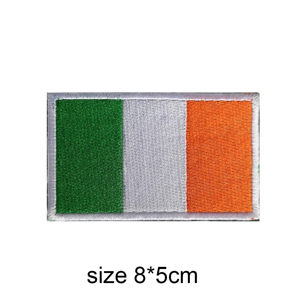 1 Piece Excellent Embroidery Sticker European Flag Patch Sew on Clothes Armband Backpack Banner DIY Accessories